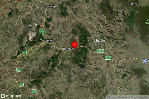 Benarkin,Queensland Satellite Map