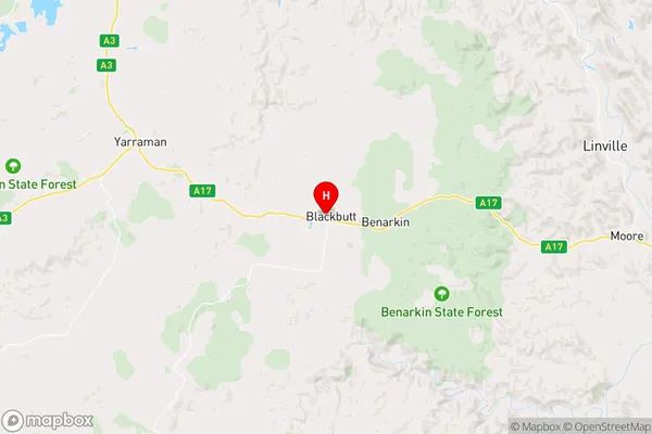 Blackbutt,Queensland Area Map