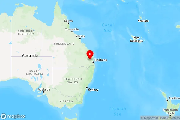 Blackbutt,Queensland Region Map