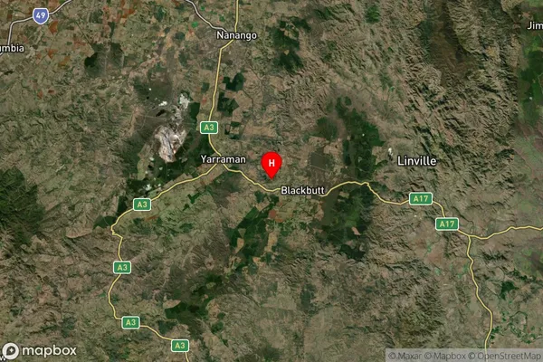 Gilla,Queensland Satellite Map