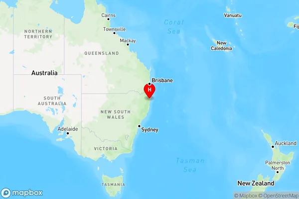 Wells Crossing,New South Wales Region Map