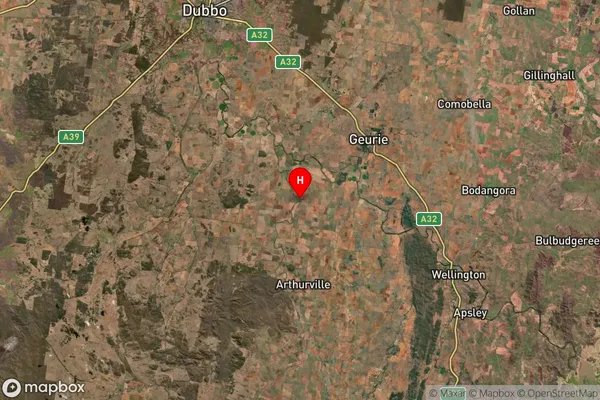 Terrabella,New South Wales Satellite Map