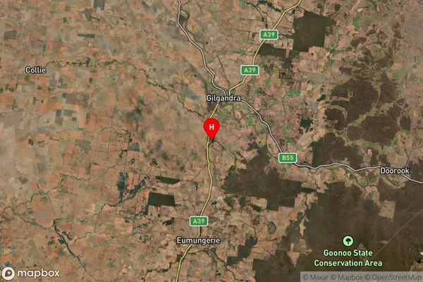 Balladoran,New South Wales Satellite Map