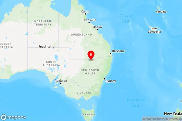 Goodooga,New South Wales Region Map