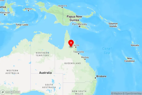 Arbouin,Queensland Region Map