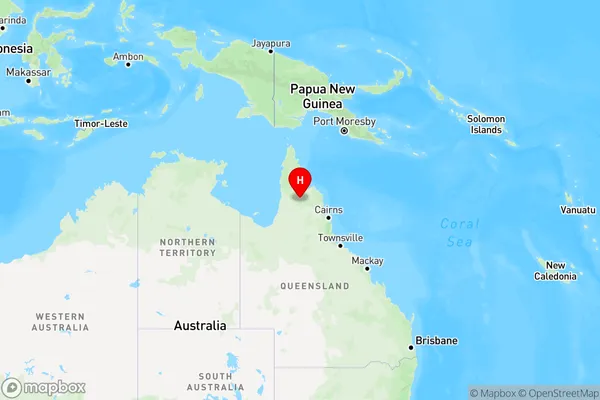 Dixie,Queensland Region Map