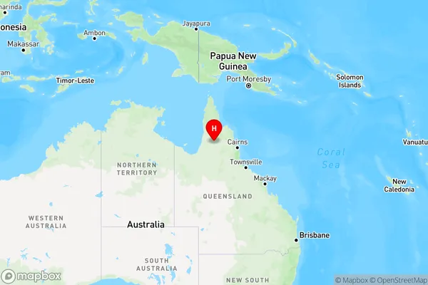 Highbury,Queensland Region Map