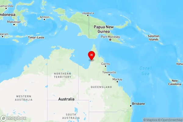 Kowanyama,Queensland Region Map