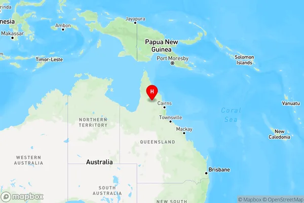 Palmer,Queensland Region Map