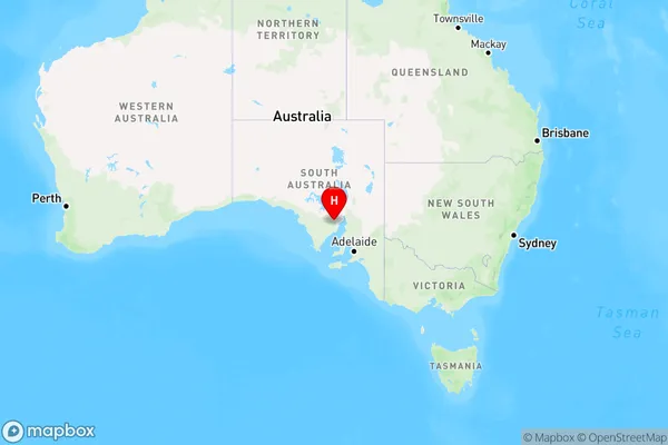 Cooyerdoo,South Australia Region Map