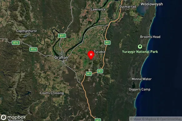 Lavadia,New South Wales Satellite Map