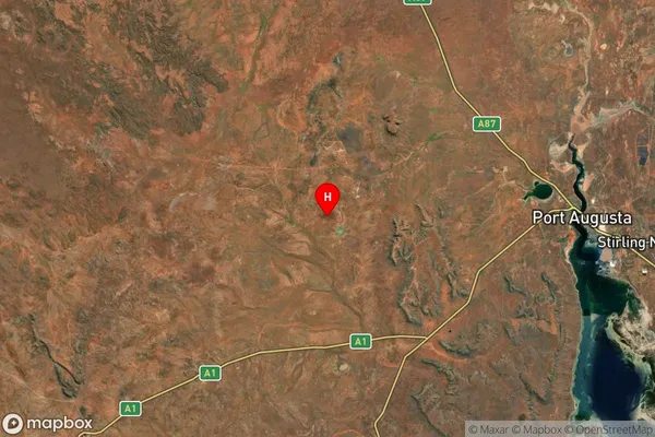 Illeroo,South Australia Satellite Map