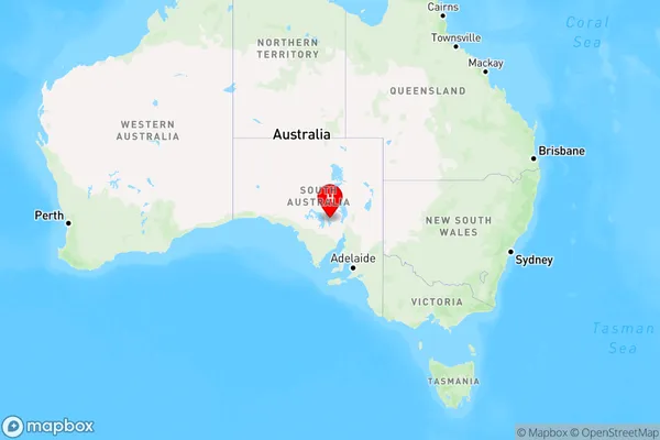 Yalymboo,South Australia Region Map