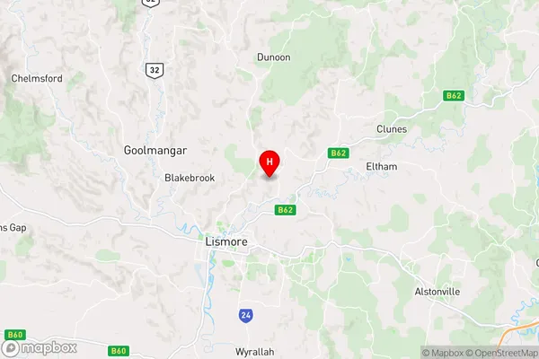 Woodlawn,New South Wales Area Map