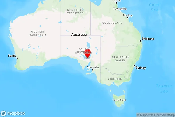 Yudnapinna,South Australia Region Map