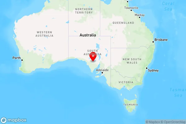 Kolendo,South Australia Region Map