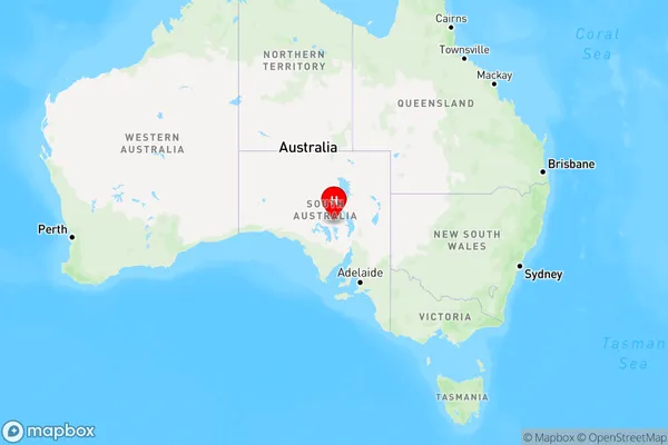 Wirraminna,South Australia Region Map