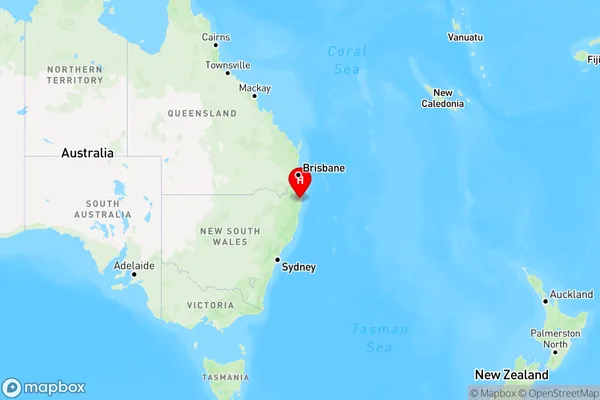 Ashby Heights,New South Wales Region Map