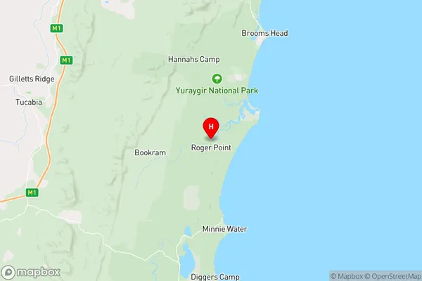 Sandon,New South Wales Area Map