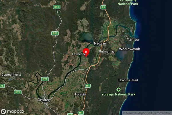 Woodford,New South Wales Satellite Map