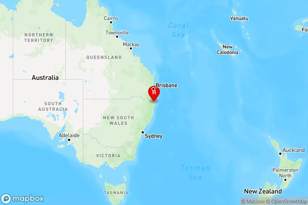 Woodford,New South Wales Region Map