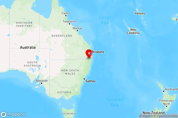 Bottle Creek,New South Wales Region Map