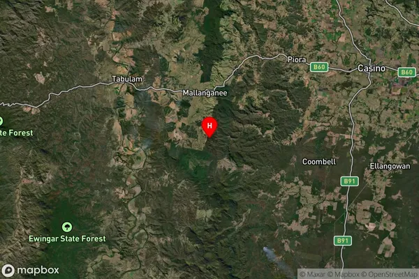 Deep Creek,New South Wales Satellite Map