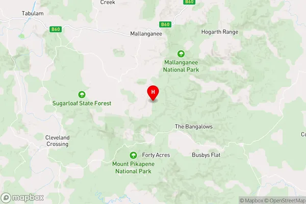 Deep Creek,New South Wales Area Map