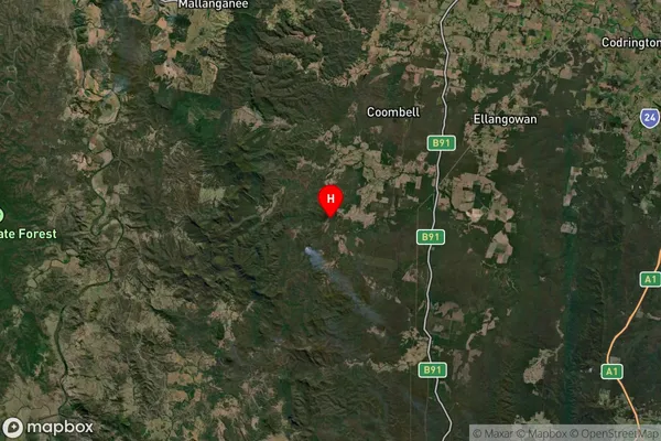 Kippenduff,New South Wales Satellite Map