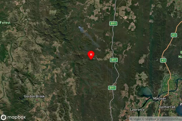 Mount Marsh,New South Wales Satellite Map