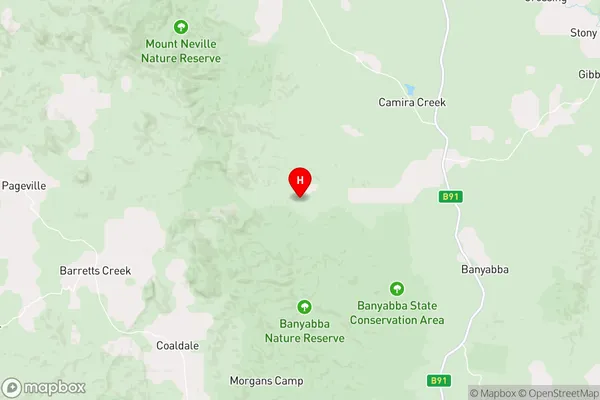 Mount Marsh,New South Wales Area Map