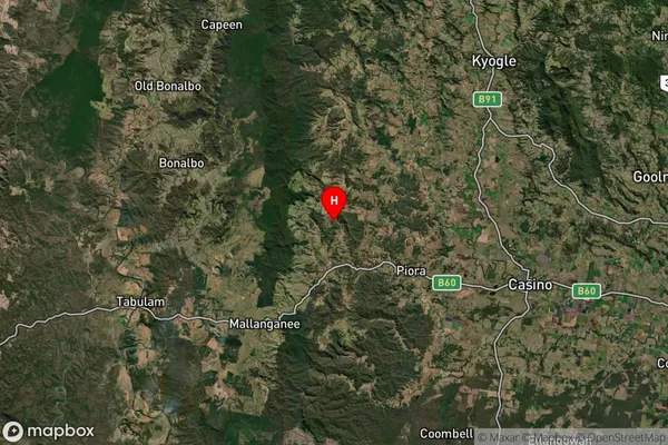 Theresa Creek,New South Wales Satellite Map