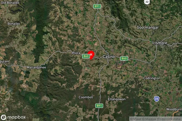 Coolaness,New South Wales Satellite Map