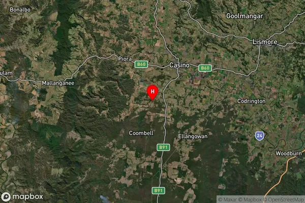 Leeville,New South Wales Satellite Map