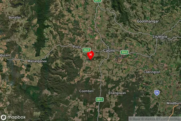 Shannon Brook,New South Wales Satellite Map