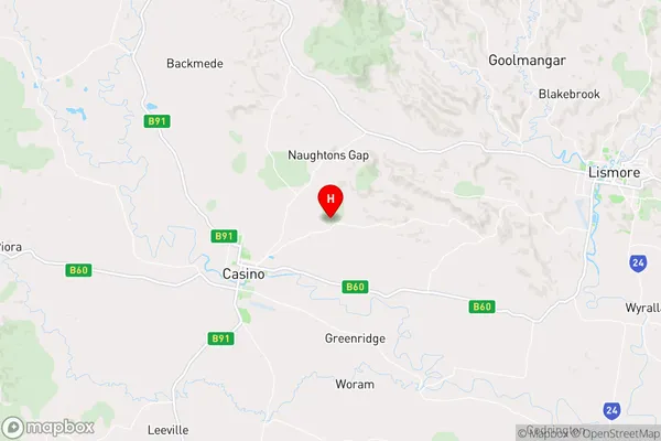 Spring Grove,New South Wales Area Map