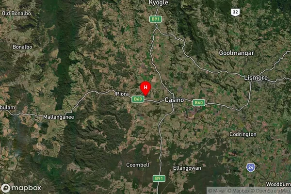 Woodview,New South Wales Satellite Map