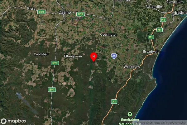 Bora Ridge,New South Wales Satellite Map