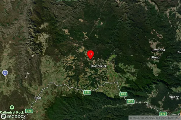 Gangara,New South Wales Satellite Map