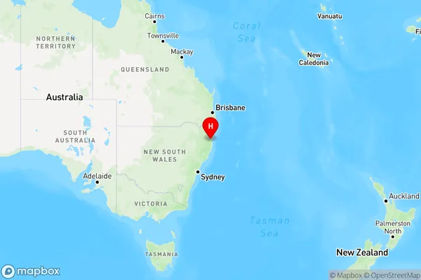 Kooroowi,New South Wales Region Map