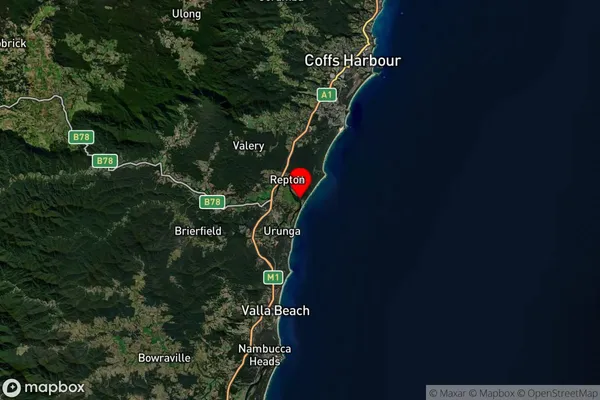 Mylestom,New South Wales Satellite Map