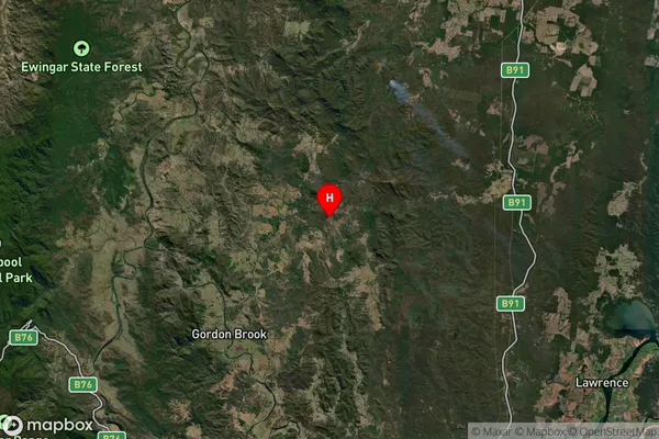 Barretts Creek,New South Wales Satellite Map