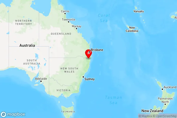 Barretts Creek,New South Wales Region Map