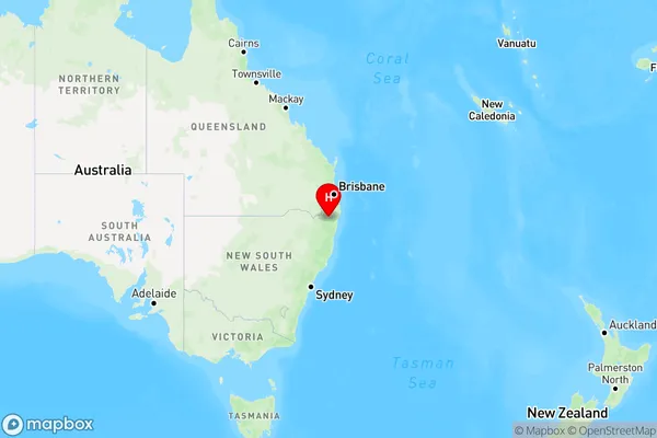 Baryulgil,New South Wales Region Map