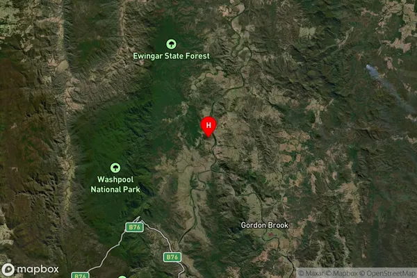 Dumbudgery,New South Wales Satellite Map