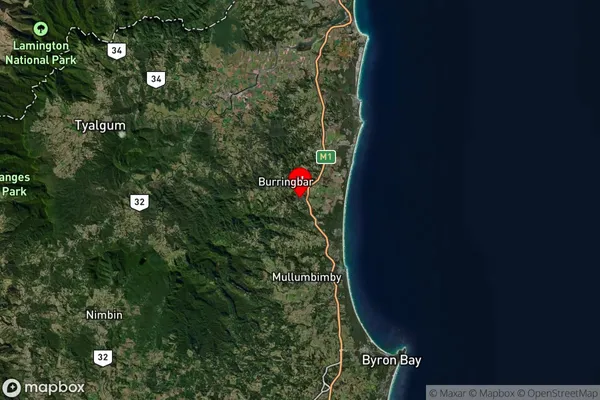 Crabbes Creek,New South Wales Satellite Map