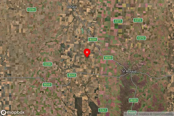 Gre Gre North,Victoria Satellite Map