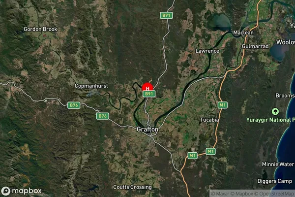 Koolkhan,New South Wales Satellite Map