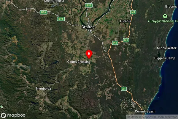 Levenstrath,New South Wales Satellite Map