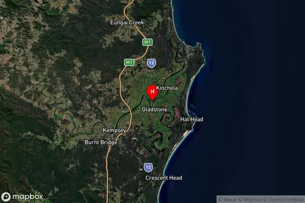 Smithtown,New South Wales Satellite Map